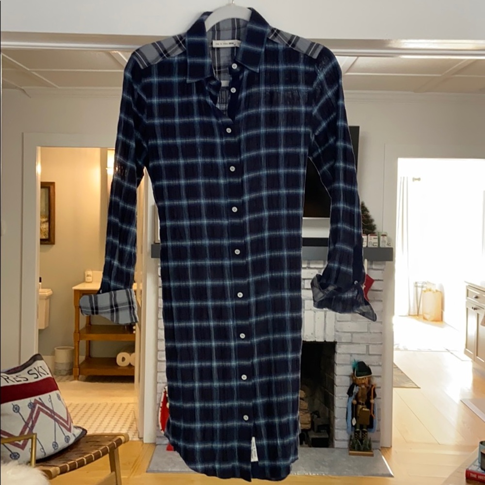 Rag & Bone plaid dress